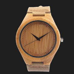 Retro Bamboo Wristwatch