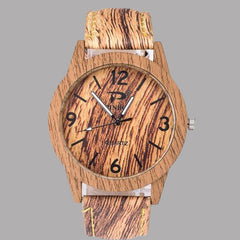 Fashion Casual Bamboo Wristwatch