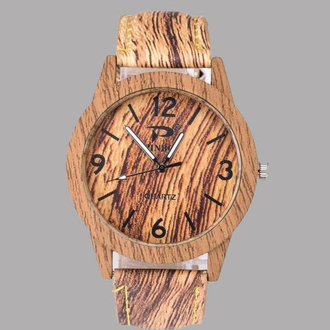 Fashion Casual Bamboo Wristwatch
