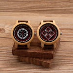 Women Elegant Bamboo Wristwatch