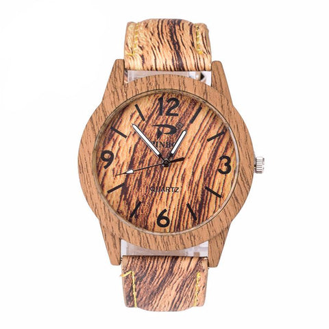 Fashion Casual Bamboo Wristwatch