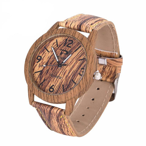 Fashion Casual Bamboo Wristwatch