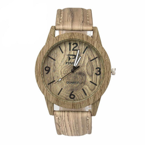 Fashion Casual Bamboo Wristwatch