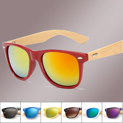 Awesome Natural Bamboo Sunglasses
