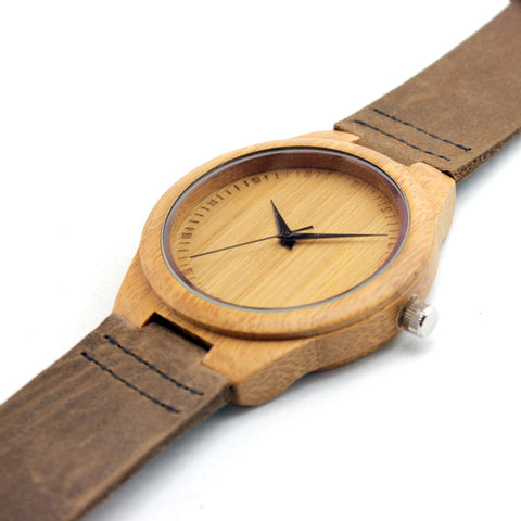 Retro Bamboo Wristwatch