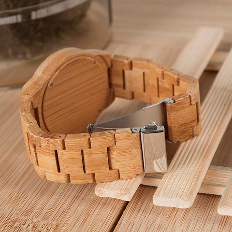 Bamboo Quirky Wristwatch