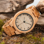 Bamboo Quirky Wristwatch