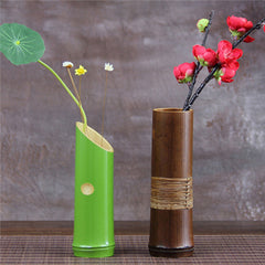Handmade Bamboo Flower Vase