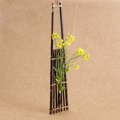 Handmade Bamboo Flower Vase