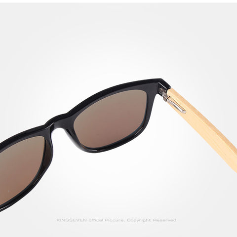 Retro Bamboo Sunglasses