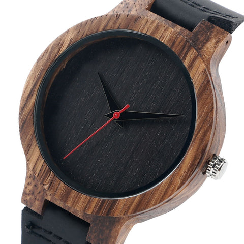 Nature Fashion Bamboo Wristwatch