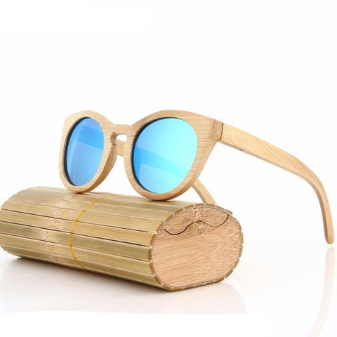 Stylish Bamboo Sunglasses