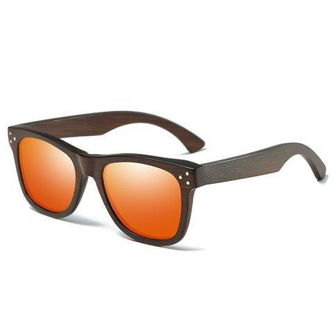 Bamboo Sunglasses With Wood Case