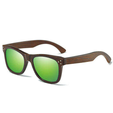 Bamboo Sunglasses With Wood Case
