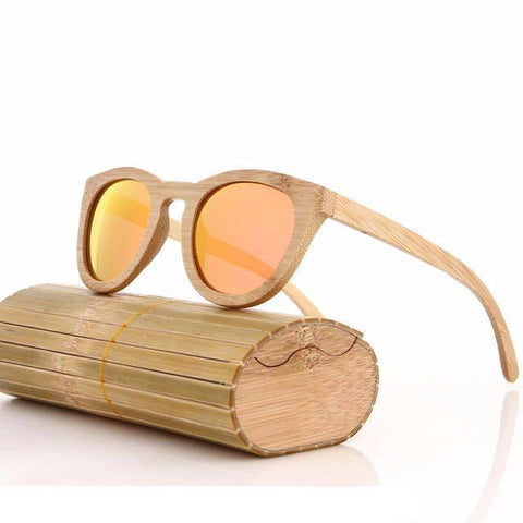 Stylish Bamboo Sunglasses