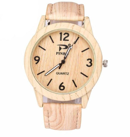 Fashion Casual Bamboo Wristwatch