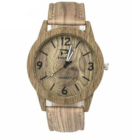 Fashion Casual Bamboo Wristwatch