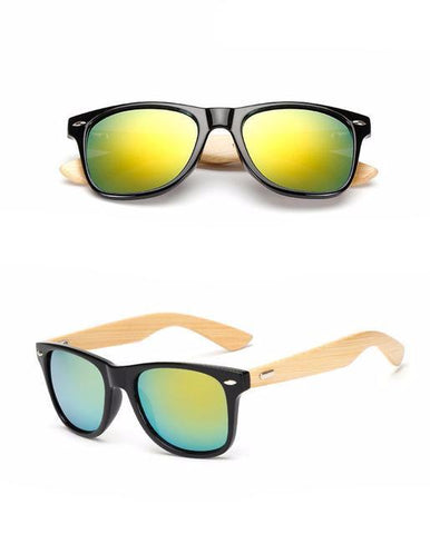 Awesome Natural Bamboo Sunglasses