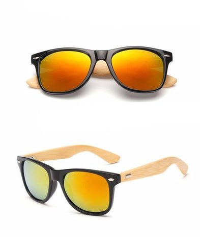 Awesome Natural Bamboo Sunglasses