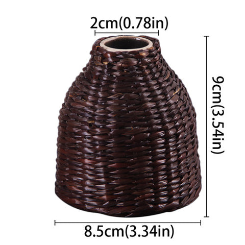Handmade Bamboo Flower Vase