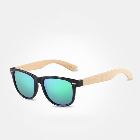 Retro Bamboo Sunglasses