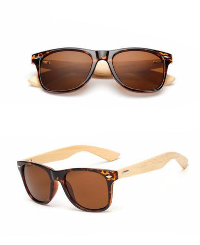 Awesome Natural Bamboo Sunglasses