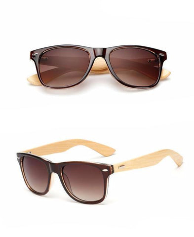 Awesome Natural Bamboo Sunglasses
