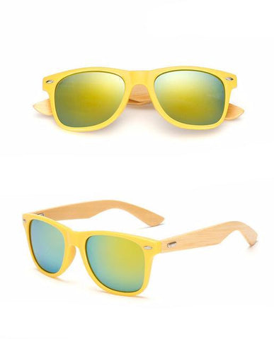 Awesome Natural Bamboo Sunglasses