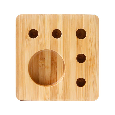 Bamboo Styled Office Desk Organizer
